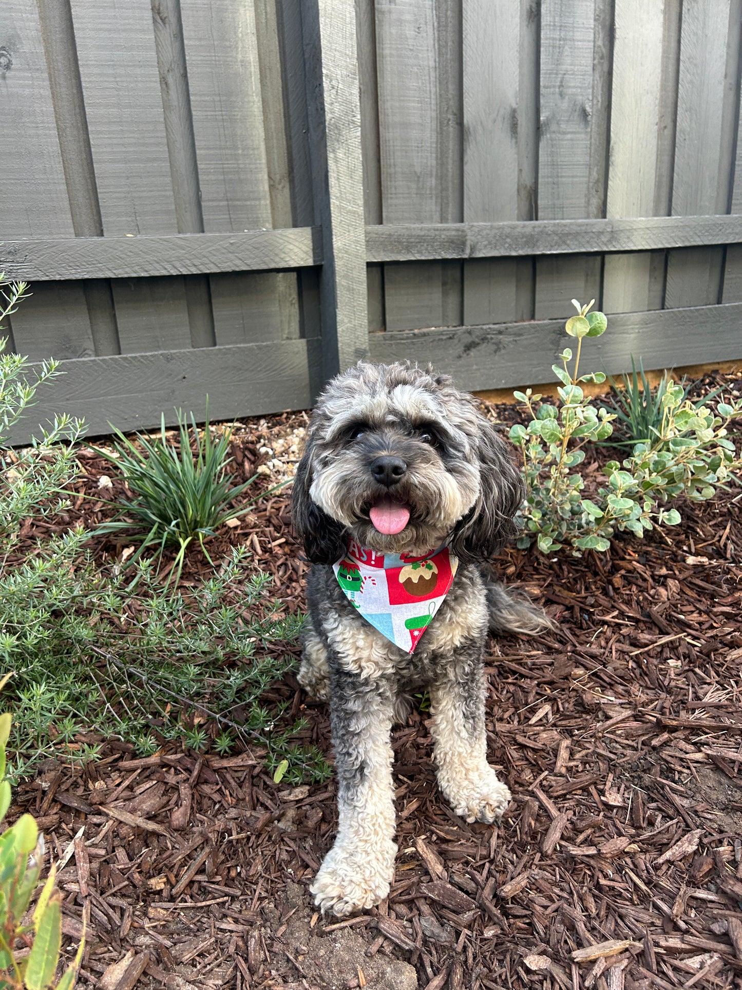 Christmas Patchwork Bandana