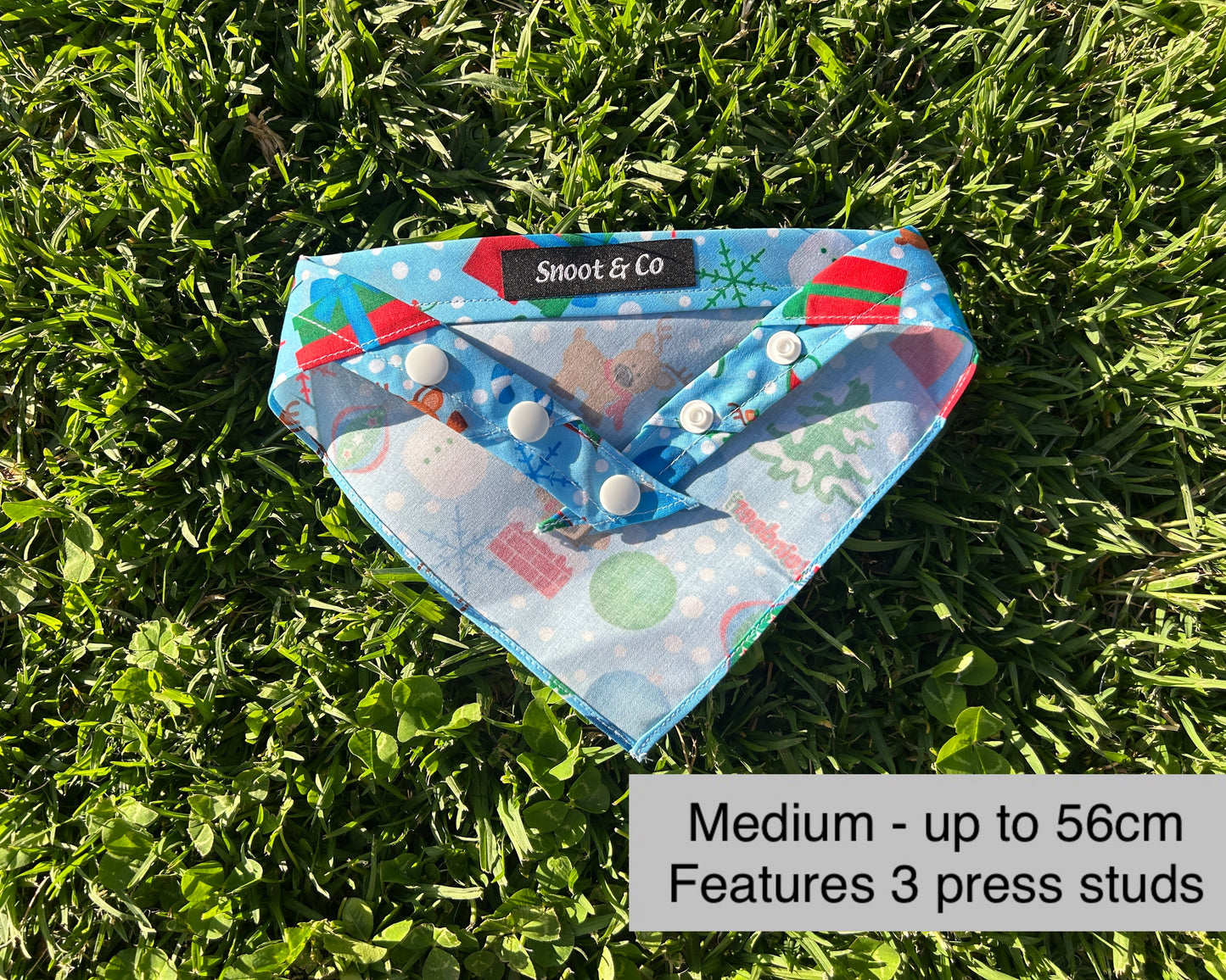 Cartoon Reindeer Bandana