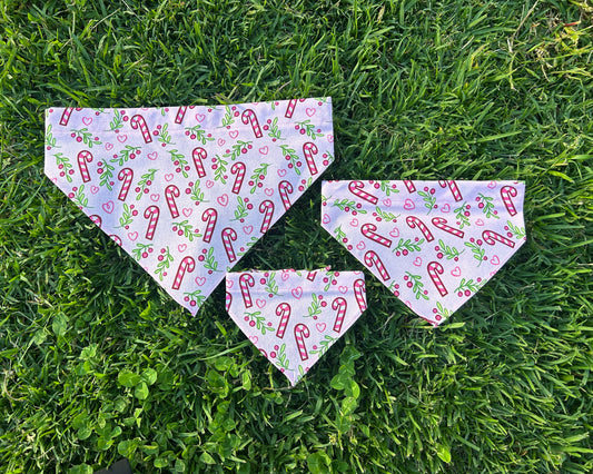 Pink Candy Cane Bandana