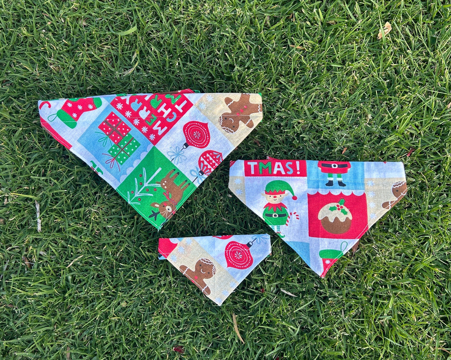 Christmas Patchwork Bandana